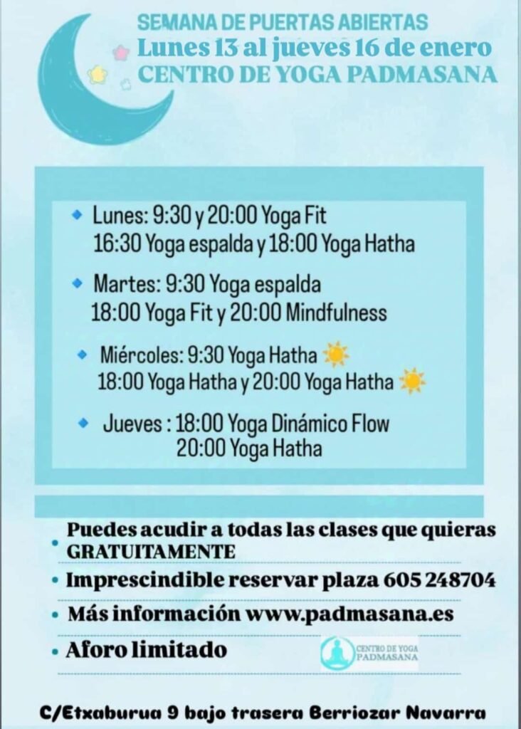 yoga pamplona, yoga padmasana, yoga navarra, centro yoga pamplona