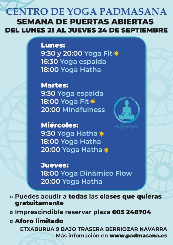 yoga pamplona, yoga berriozar, yoga navarra, yoga padmasana